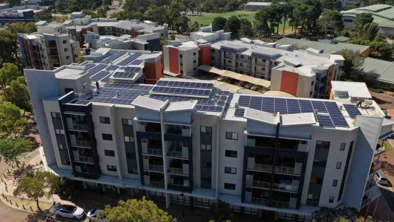 Commercial solar power system Perth